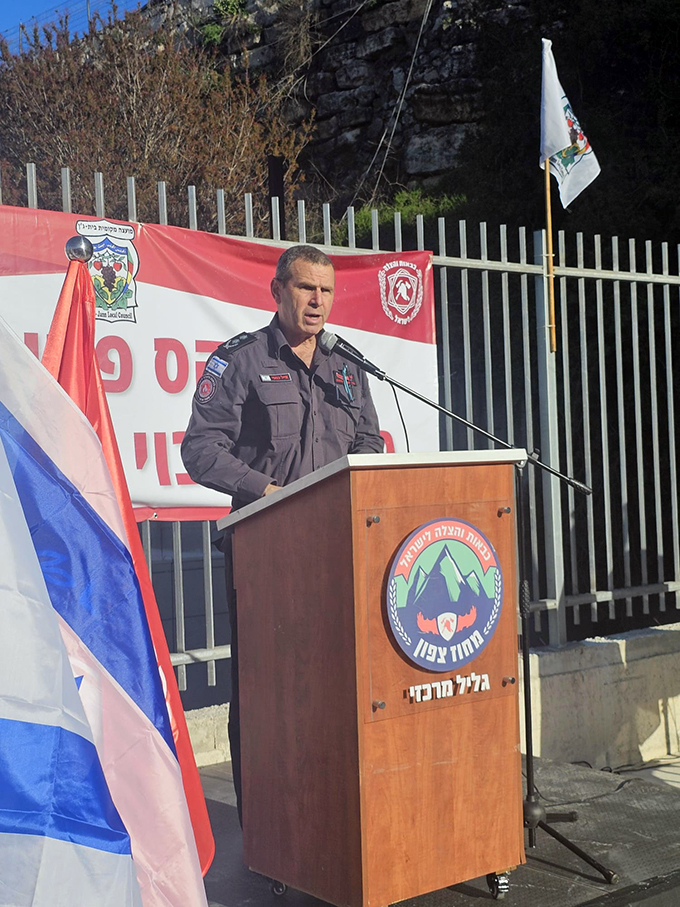افتتاح محطة الاطفاء والانقاذ في بيت جن